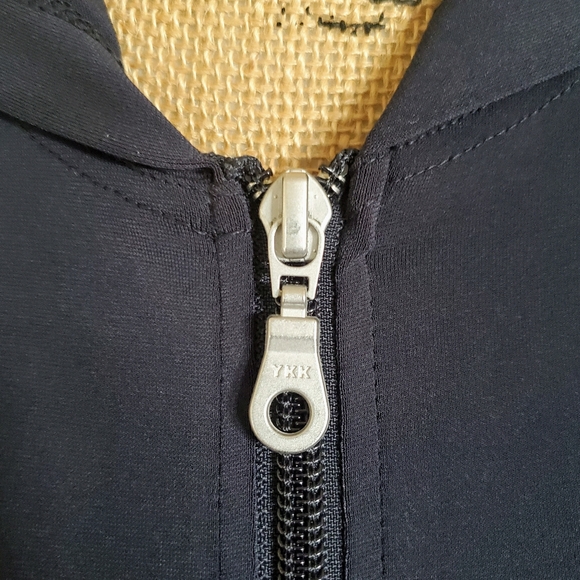 CAbi Zip Up Mesh Trim Hoodie - Like New - Picture 4 of 10